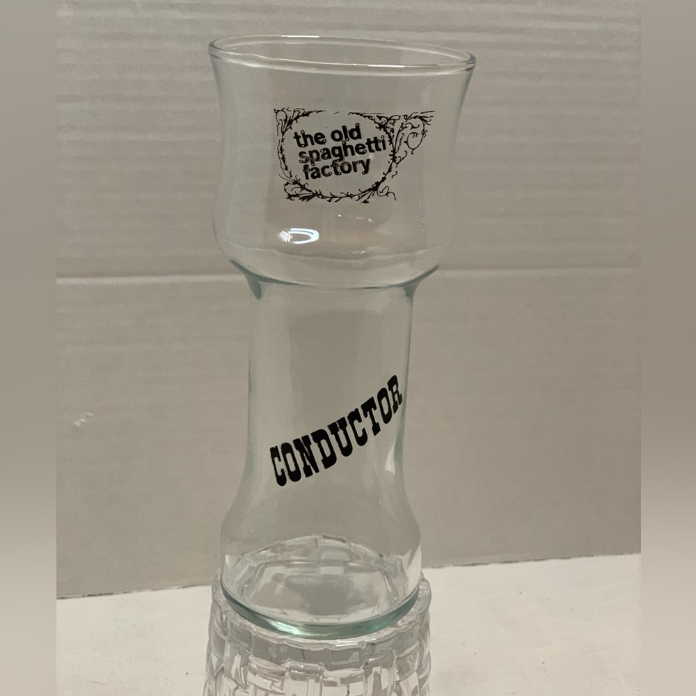 OLD SPAGHETTI FACTORY | “Conductor” Keepsake Cocktail Glass